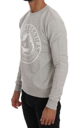 Cotton Crewneck Pullover Men's Sweater - Frankie Morello - Modalova