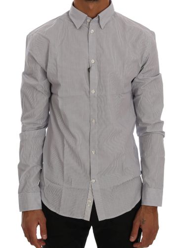 White Check Casual Cotton Regular Fit Men's Shirt - Frankie Morello - Modalova