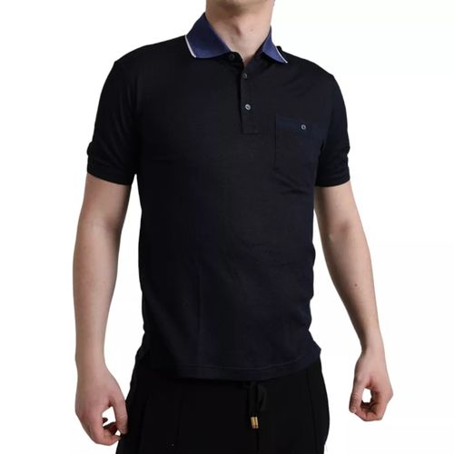 Polo Collared Silk Men Men's T-shirt (Pre-Owned) - Dolce & Gabbana - Modalova