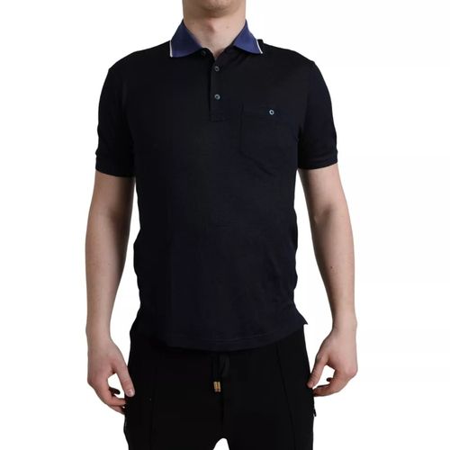 Polo Collared Silk Men Men's T-shirt (Pre-Owned) - Dolce & Gabbana - Modalova
