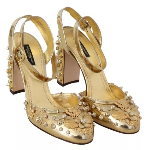 Studs Vally Slingback Sandals Women's Shoes (Pre-Owned) - Dolce & Gabbana - Modalova