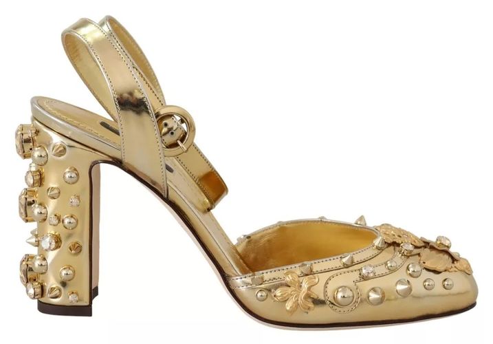 Studs Vally Slingback Sandals Women's Shoes (Pre-Owned) - Dolce & Gabbana - Modalova