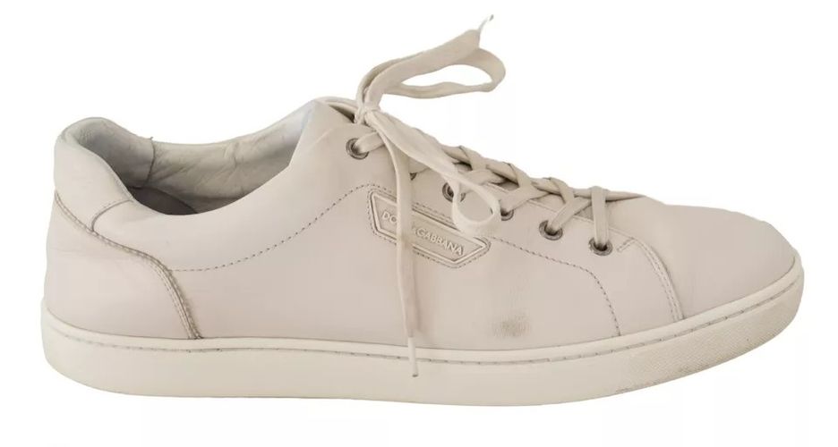 Casual Leather Logo Men Sneakers Men's Shoes (Pre-Owned) - Dolce & Gabbana - Modalova