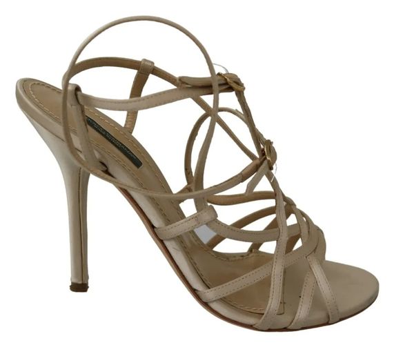 Silk Ankle Strap Heels Sandals Women's Shoes (Pre-Owned) - Dolce & Gabbana - Modalova