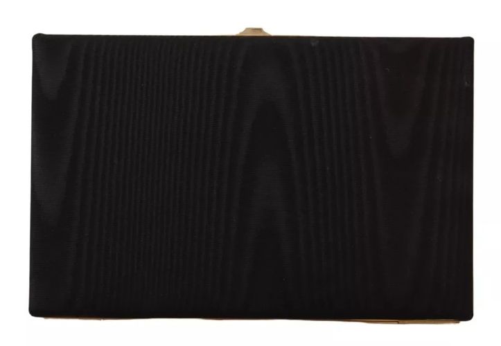 Silk Gold Frame Clutch Evening Party Purse Women's Bag (Pre-Owned) - Dolce & Gabbana - Modalova