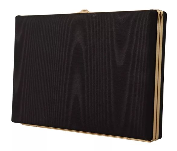 Silk Gold Frame Clutch Evening Party Purse Women's Bag (Pre-Owned) - Dolce & Gabbana - Modalova