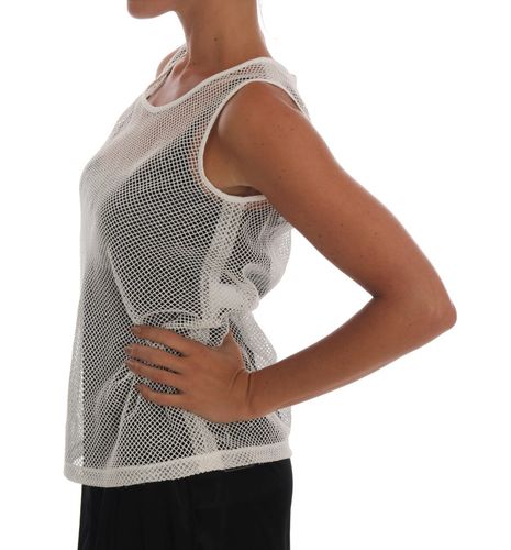 Net Tank Transparent Women's Top - Dolce & Gabbana - Modalova
