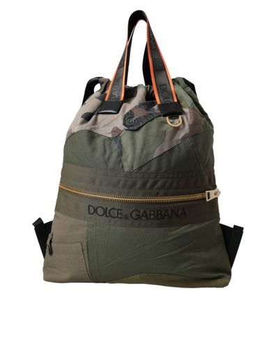 Patchwork Rucksack Backpack Men's Bag - Dolce & Gabbana - Modalova