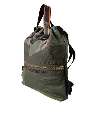 Patchwork Rucksack Backpack Men's Bag - Dolce & Gabbana - Modalova