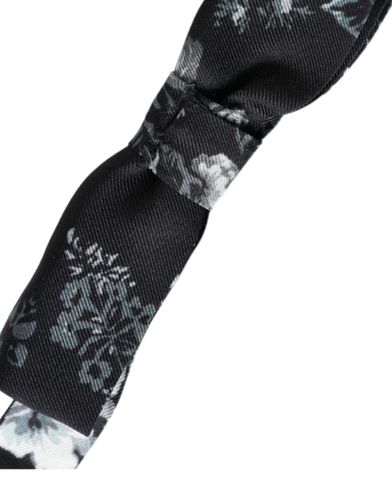 Floral Silk Adjustable Neck Men Bow Men's Tie - Dolce & Gabbana - Modalova