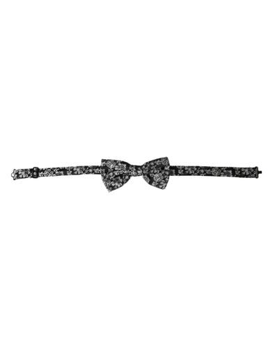 Floral Silk Adjustable Neck Men Bow Men's Tie - Dolce & Gabbana - Modalova