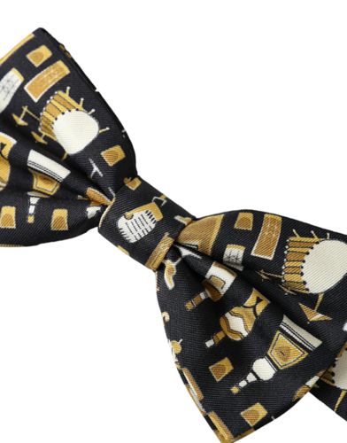 Silk Cocktail Adjustable Neck Men Bow Men's Tie - Dolce & Gabbana - Modalova
