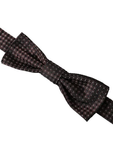 Fantasy Silk Adjustable Neck Men Papillon Bow Men's Tie - Dolce & Gabbana - Modalova