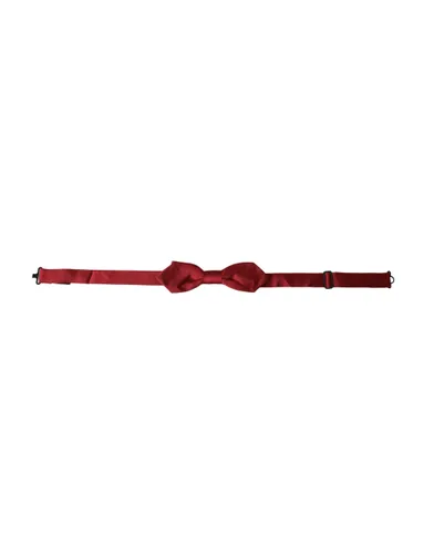 Silk Jacquard Adjustable Neck Men Bow Men's Tie - Dolce & Gabbana - Modalova