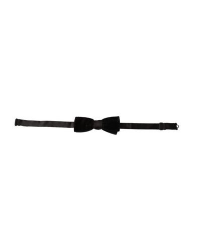 Velvet Cotton Adjustable Neck Men Bow Men's Tie - Dolce & Gabbana - Modalova