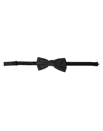 Silk Adjustable Neck Men Bow Men's Tie - Dolce & Gabbana - Modalova