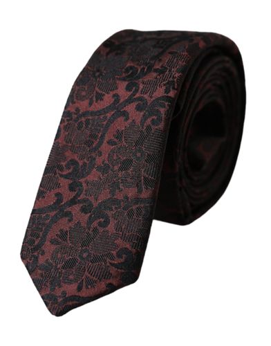 Floral Fantasy Silk Adjustable Men Men's Tie - Dolce & Gabbana - Modalova