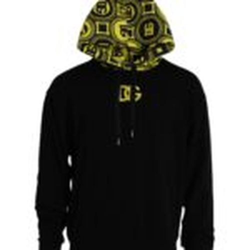 Logo Cotton Hooded Sweatshirt Men's Sweater - Dolce & Gabbana - Modalova