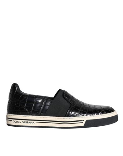 Leather Loafers Slippers Casual Men's Shoes (Pre-Owned) - Dolce & Gabbana - Modalova