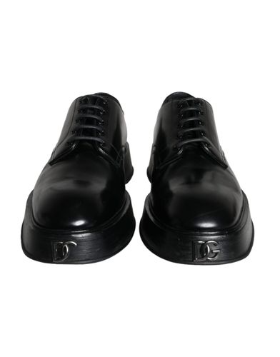 Calf Leather Derby Formal Dress Men's Shoes (Pre-Owned) - Dolce & Gabbana - Modalova