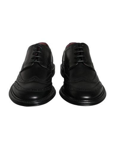 Leather Oxford Wingtip Formal Men Men's Shoes (Pre-Owned) - Dolce & Gabbana - Modalova