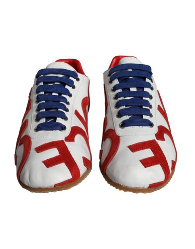 Leather Logo Casual Sneakers Women's Shoes (Pre-Owned) - Dolce & Gabbana - Modalova