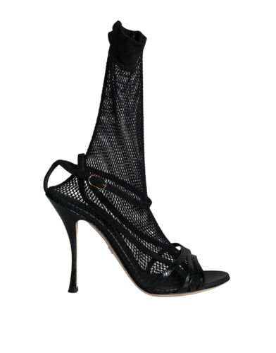 Mesh Stiletto Heels Sandals Women's Shoes - Dolce & Gabbana - Modalova