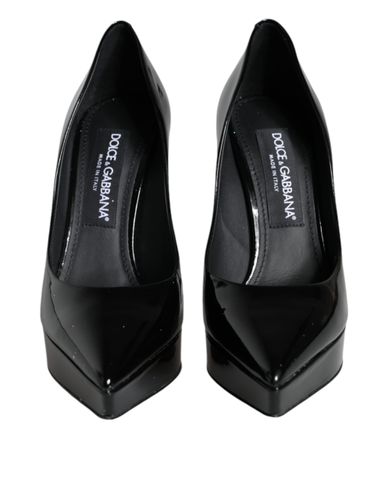 Leather Platform Heels Pumps Women's Shoes (Pre-Owned) - Dolce & Gabbana - Modalova
