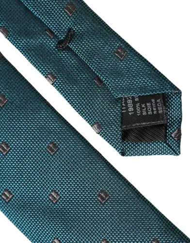 Patterned Silk Adjustable Men Men's Tie - Dolce & Gabbana - Modalova