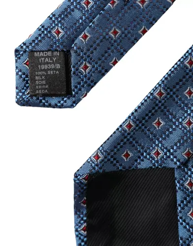 Patterned 100% Silk Adjustable Men Men's Tie - Dolce & Gabbana - Modalova
