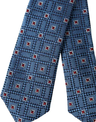 Patterned 100% Silk Adjustable Men Men's Tie - Dolce & Gabbana - Modalova