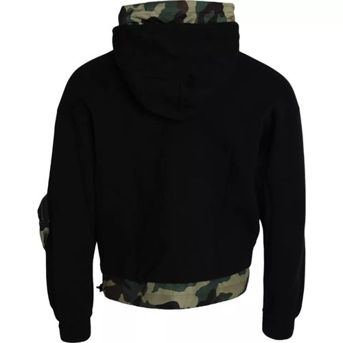 Camouflage Hooded Sweatshirt Men's Sweater (Pre-Owned) - Dolce & Gabbana - Modalova