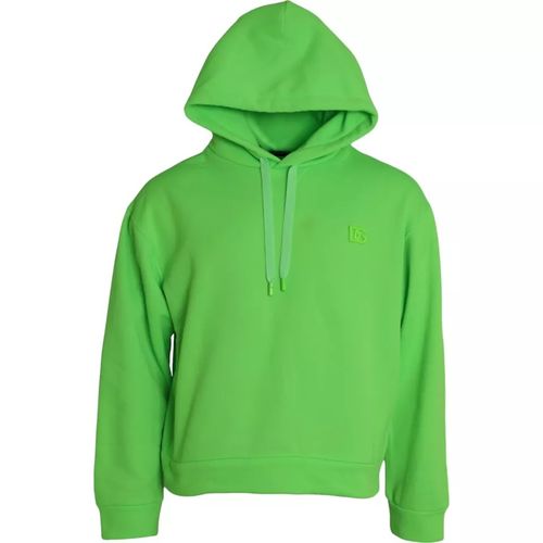 Logo Hooded Pullover Sweatshirt Men's Sweater (Pre-Owned) - Dolce & Gabbana - Modalova
