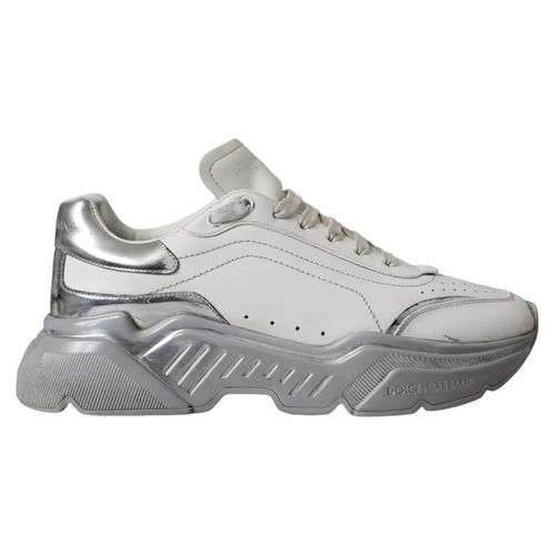 Silver Daymaster Low Top Sneakers Men's Shoes (Pre-Owned) - Dolce & Gabbana - Modalova