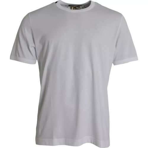 Cotton Round Neck Short Sleeves Men's T-shirt - Dolce & Gabbana - Modalova