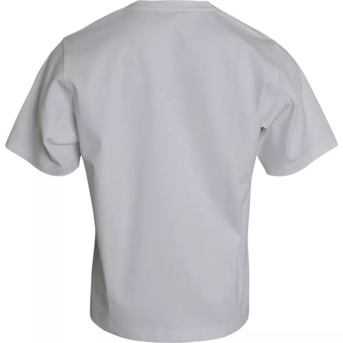 Cotton Round Neck Short Sleeve Men's T-shirt - Dolce & Gabbana - Modalova