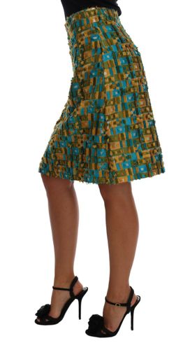 Jacquard Straight Pencil Women's Skirt - Dolce & Gabbana - Modalova