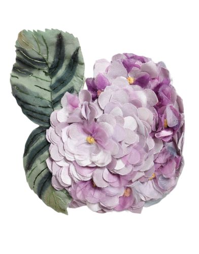 Hydrangea Gold Brass Pin Women's Brooch - Dolce & Gabbana - Modalova