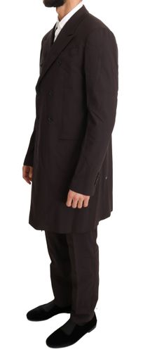 Wool Stretch Long 3 Piece Men's Suit - Dolce & Gabbana - Modalova