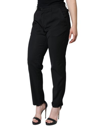 Polyester High Waist Tapered Women's Pants (Pre-Owned) - Dolce & Gabbana - Modalova