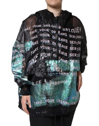 Print Hooded Sweatshirt Women's Sweater - Dolce & Gabbana - Modalova
