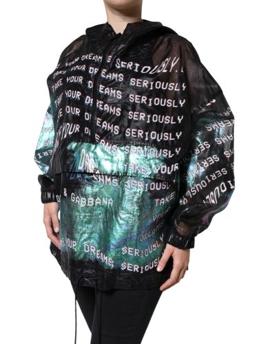 Print Hooded Sweatshirt Women's Sweater - Dolce & Gabbana - Modalova