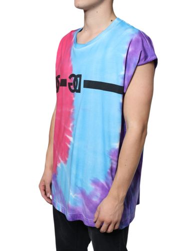 Tie Dye Cotton Sleeveless Men's T-shirt - Dolce & Gabbana - Modalova
