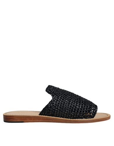 Monochrome Braided Raffia Slides Men's Shoes (Pre-Owned) - Dolce & Gabbana - Modalova