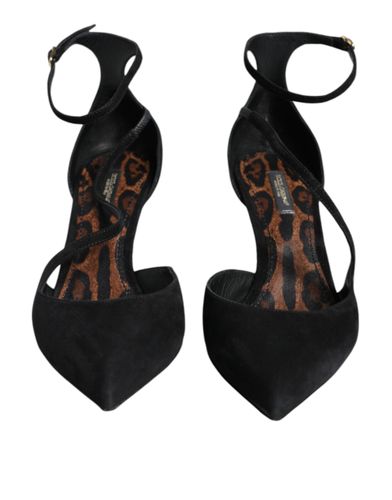 Suede Ankle Strap Heels Pumps Women's Shoes (Pre-Owned) - Dolce & Gabbana - Modalova