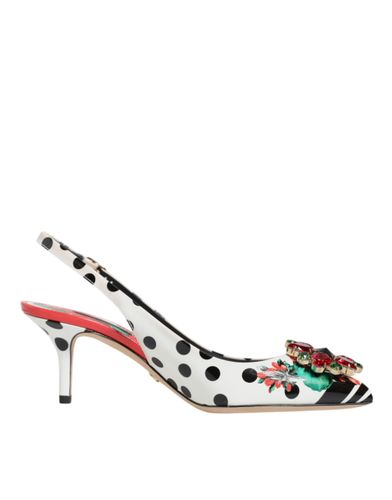 Crystal Heels Slingback Women's Shoes (Pre-Owned) - Dolce & Gabbana - Modalova