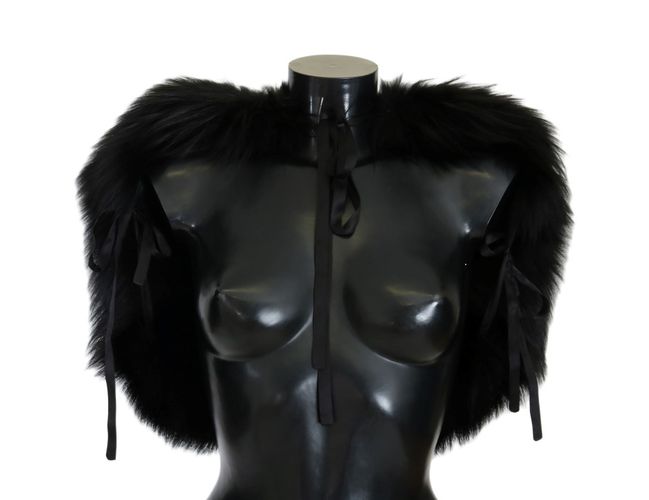 Silver Fox Fur Women's Scarf - Dolce & Gabbana - Modalova