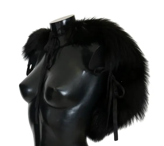 Silver Fox Fur Women's Scarf - Dolce & Gabbana - Modalova