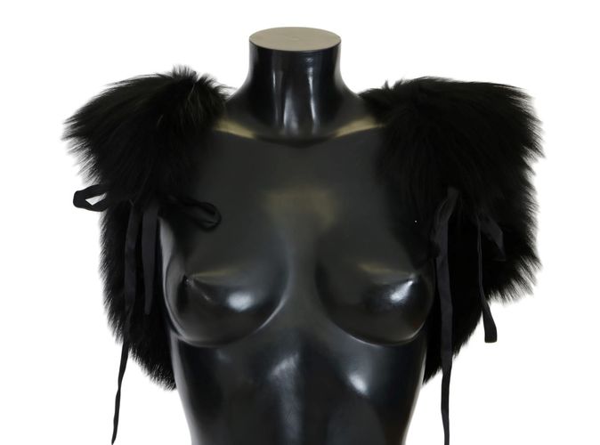 Silver Fox Fur Women's Scarf - Dolce & Gabbana - Modalova