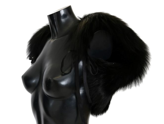 Silver Fox Fur Women's Scarf - Dolce & Gabbana - Modalova